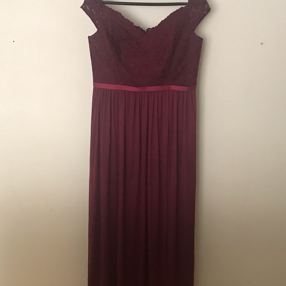Lace Bodice Bridesmaid Maxi